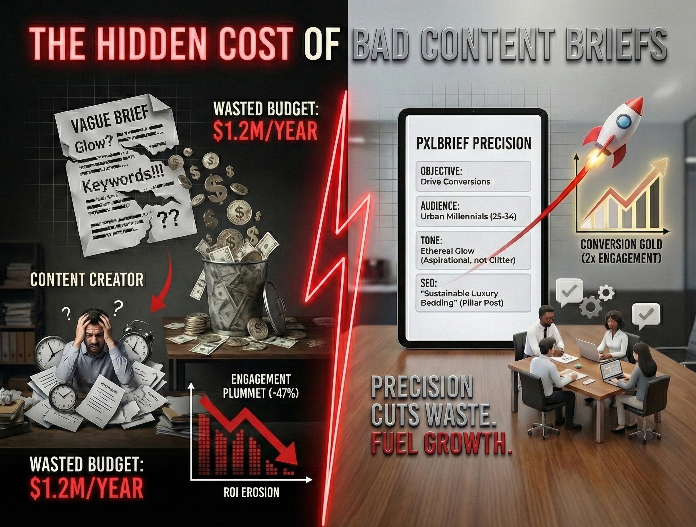 Cost of Bad Content Briefs